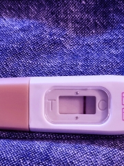 Faint pregnancy test results 