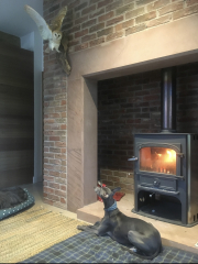 Can we please see pictures of your fireplaces and log burners ?
