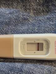 Faint pregnancy test results 