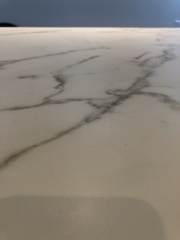 Cleaning kitchen worktops