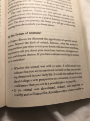 What are your recurring dreams about?