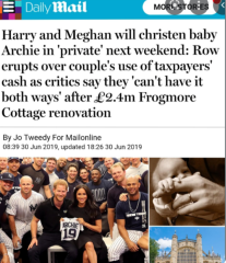 Harry and Meghan - lies? 