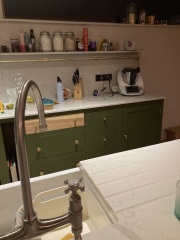Painting my HMKOC (Handmade Kitchens of Christchurch) Kitchen