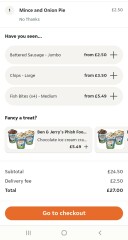 To be agog at the price of dish and chips?