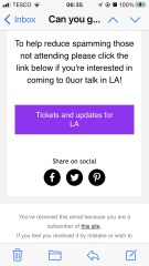Is this email from Posy genuine?