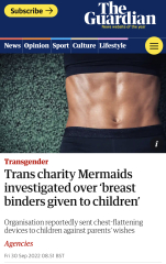 Mermaids being investigated by the charity commission