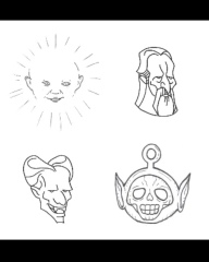In thinking this tattoo flash is awful? 