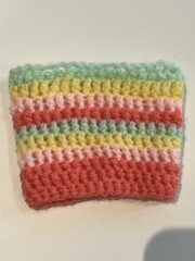 It's Crochet,  Knit & Natter 9: So Many Projects, So Little Time. (Oh well - I almost made it rhyme!)