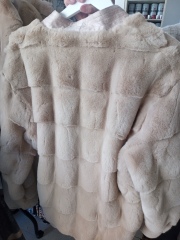 Faux fur coat