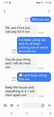 Financialy wanting to help out but NO!