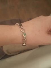 Does anyone know what the name of this semi precious stone is please? Pics included