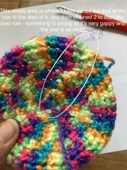 Crochet help please - chain doesn’t count as stitch