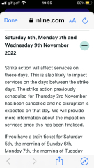 Explain train strikes to me if tickets can still be bought