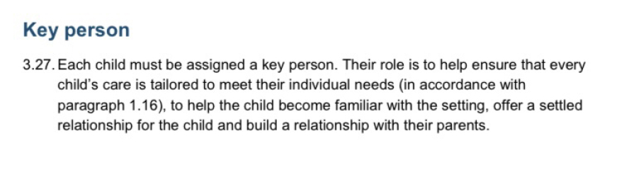 Nursery aren't giving any information at pick ups