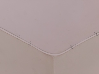 Is it possible to conceal broadband fibre wires 