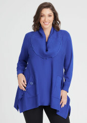 Plus size jumper/sweatshirt in long length