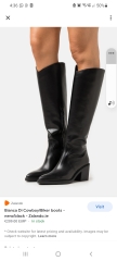Wide calf knee boots