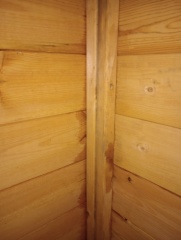 Is it normal to be this damp? - New wooden shed 
