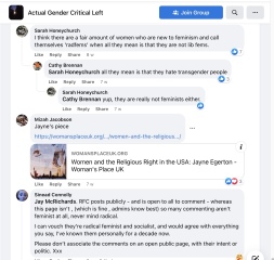 Women's Place UK: Filia event: the elephant ignored yet again