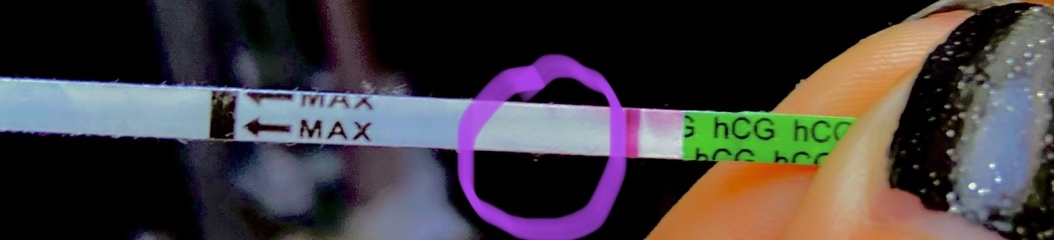 Possible chemical pregnancy or miscarriage? Faint line on test