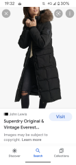 Properly warm but stylish parka/puffer