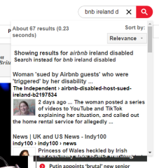 A woman is being sued for being disabled