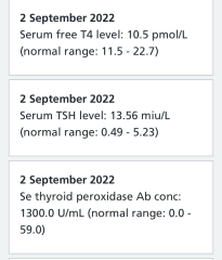 Hair loss from under active thyroid