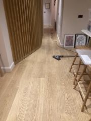 Does this floor look freshly oiled to you ? 