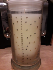 Adevent Candle