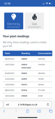 British Gas app