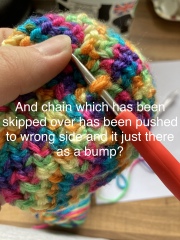 Crochet help please - chain doesn’t count as stitch