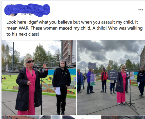 Standing for women - Portland rally cancelled over violent threats