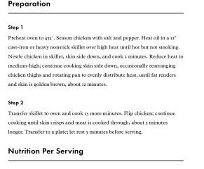 To ask why all the chicken thigh hate?