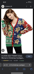 Nursing-friendly Christmas jumper!