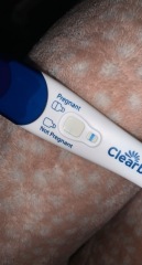 Clear blue ultra early test positive?
