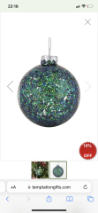 Christmas bauble colours