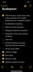 Budapest recommendations 