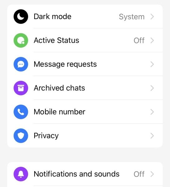 Facebook Messenger- can anyone help?