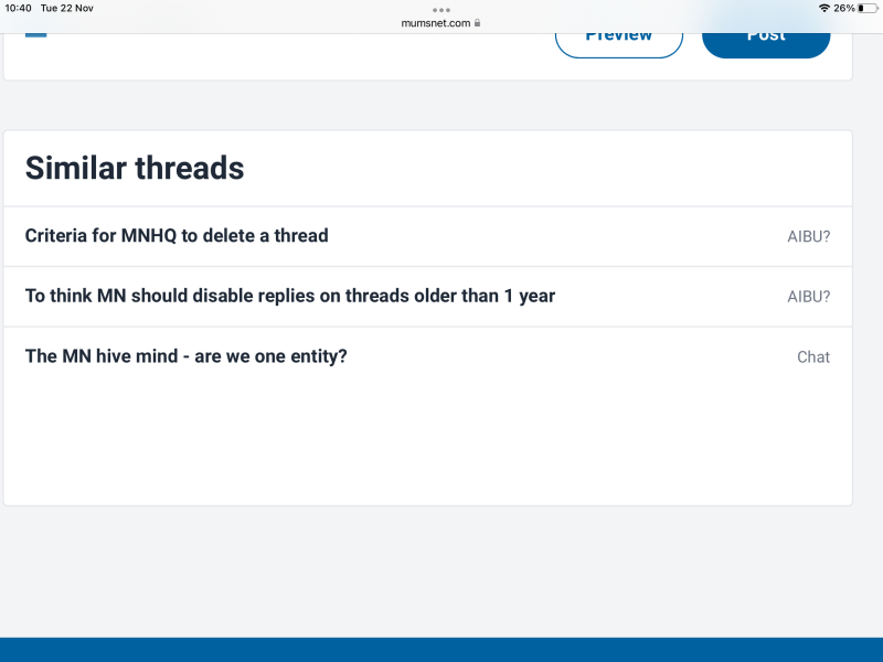 Should MNHQ Keep the 'Similar Threads' feature?