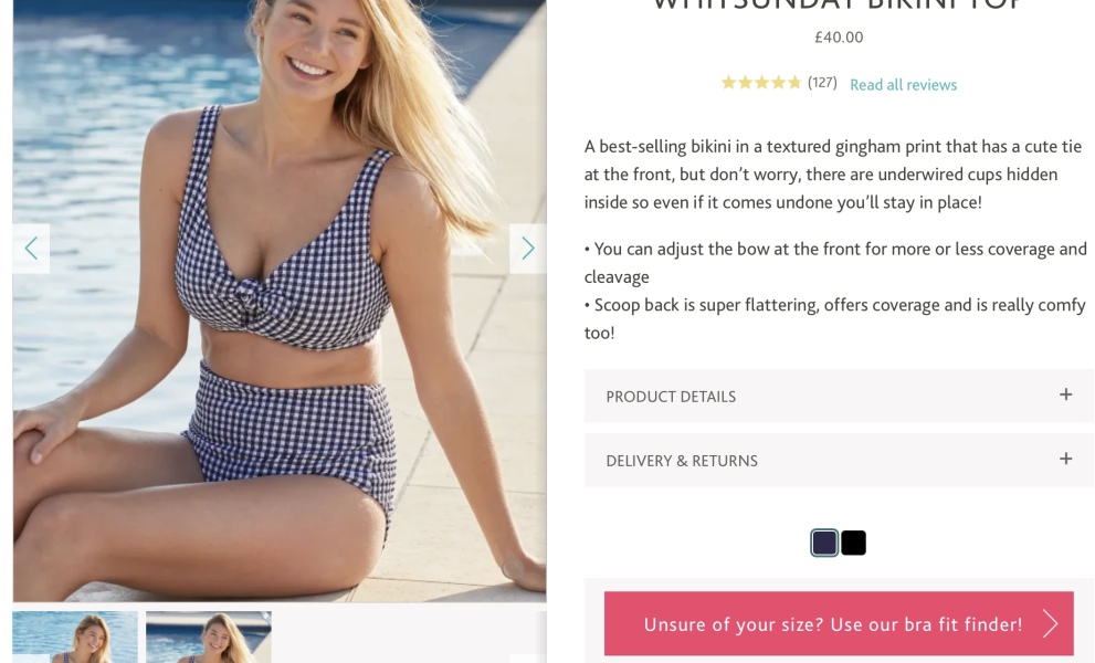 To ask for some bikini pics