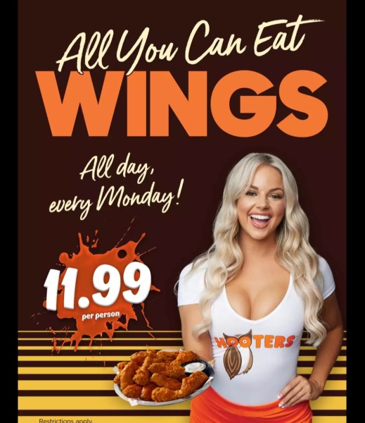 DH going to Hooters