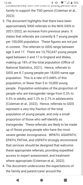 Public Consultation - Interim Service Spec for Specialist Gender Dysphoria Services for Children/Young People
