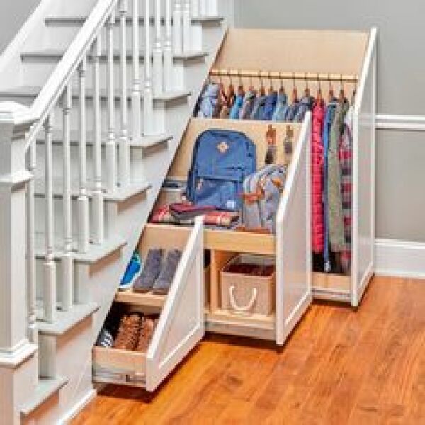 Can I see under your stairs?