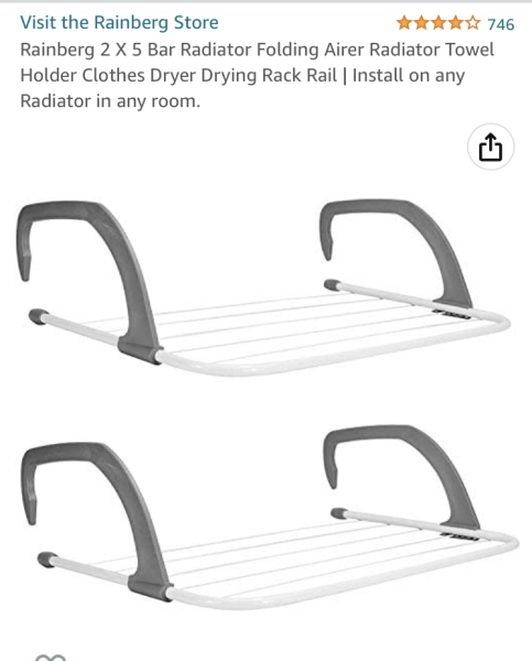 Drying washing....
