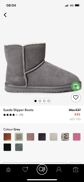 Very specific slippers