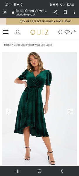 So I went party dress shopping today…