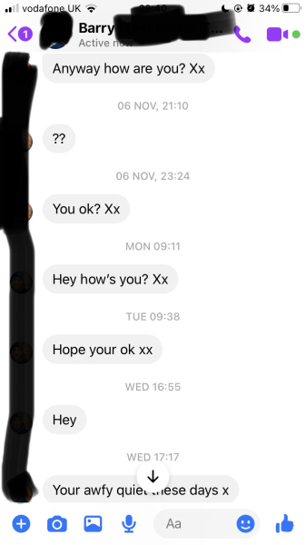 To think men are just chronic?