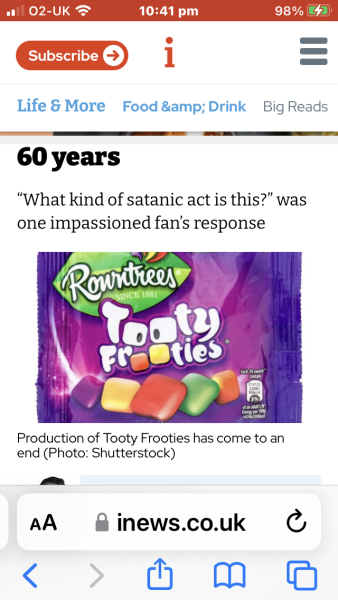 Confectionary that should never have been discontinued...