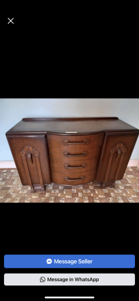 Could this old sideboard be stripped? 