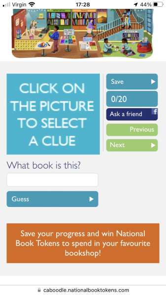 Hidden books game 2022